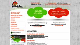 What Mankahaz.hu website looked like in 2019 (5 years ago)