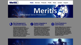 What Meritis.ch website looked like in 2019 (5 years ago)