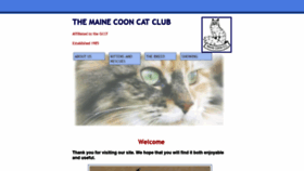 What Maine-coon-cat-club.com website looked like in 2019 (5 years ago)