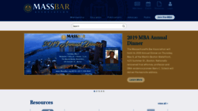 What Massbar.org website looked like in 2019 (5 years ago)