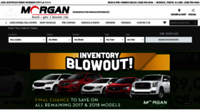 What Morganbossier.com website looked like in 2019 (5 years ago)
