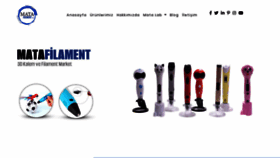 What Matafilament.com website looked like in 2019 (5 years ago)