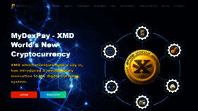 What Mydexpay.io website looked like in 2019 (5 years ago)