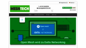 What Meshtech.de website looked like in 2019 (5 years ago)