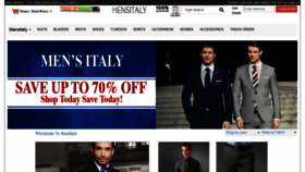 What Mensitaly.com website looked like in 2019 (5 years ago)