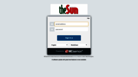 What Mail.thesundaily.com website looked like in 2019 (5 years ago)