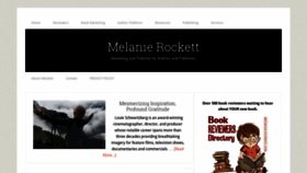 What Melanierockett.com website looked like in 2019 (5 years ago)