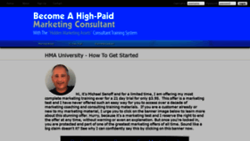 What Myfirsthmaclient.com website looked like in 2019 (6 years ago)