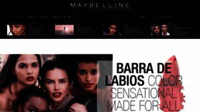 What Maybelline.es website looked like in 2019 (5 years ago)