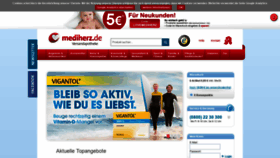 What Mediherz-shop.de website looked like in 2019 (5 years ago)