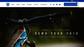 What Mondraker.com website looked like in 2019 (5 years ago)