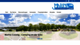 What Marina-coswig.de website looked like in 2019 (5 years ago)