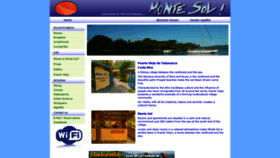What Montesol.net website looked like in 2019 (5 years ago)