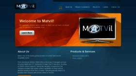 What Matvil.com website looked like in 2019 (5 years ago)