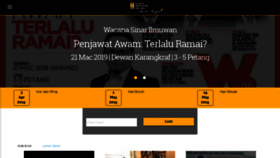 What Majlisprofesor.my website looked like in 2019 (5 years ago)