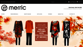 What Merric.co.nz website looked like in 2019 (5 years ago)