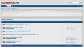 What Mundotecnico.info website looked like in 2019 (6 years ago)