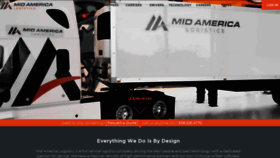 What Midamlogistics.com website looked like in 2019 (5 years ago)
