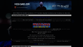 What Messi-dare.com website looked like in 2019 (5 years ago)