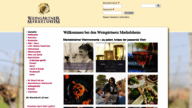 What Markelsheimer-wein.de website looked like in 2019 (5 years ago)