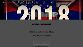 What Mchenryautomart.com website looked like in 2019 (5 years ago)