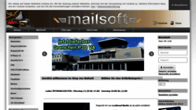 What Mailsoft.com website looked like in 2019 (5 years ago)