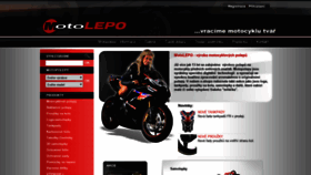 What Motolepo.cz website looked like in 2019 (5 years ago)