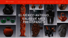 What Museoamparo.com website looked like in 2019 (5 years ago)