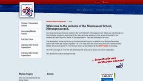 What Montessori-schule-herzogenaurach.de website looked like in 2019 (5 years ago)
