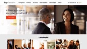 What Michaelpage-executivesearch.es website looked like in 2019 (5 years ago)