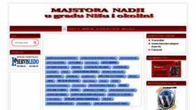 What Majstoranadji.com website looked like in 2019 (5 years ago)