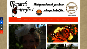 What Monarchbutterflies.ca website looked like in 2019 (5 years ago)