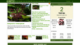 What Mangyte.vn website looked like in 2019 (5 years ago)