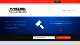 What Marketingparaadvogados.com.br website looked like in 2019 (5 years ago)