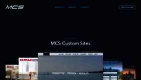 What Mcsres.com website looked like in 2019 (5 years ago)