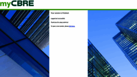 What Myhcm.cbre.com website looked like in 2019 (5 years ago)