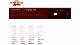 What Myhoneybakedstore.com website looked like in 2019 (5 years ago)