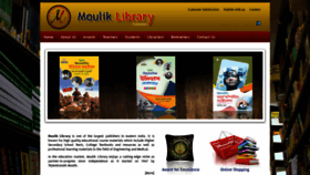 What Mouliklibrary.org website looked like in 2019 (5 years ago)
