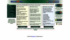 What Macront.com website looked like in 2019 (5 years ago)