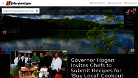 What Md.gov website looked like in 2019 (5 years ago)