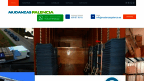 What Mudanzaspalencia.es website looked like in 2019 (5 years ago)