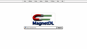 What Magnetdl.com website looked like in 2019 (5 years ago)