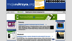 What Mojacukrzyca.org website looked like in 2019 (5 years ago)