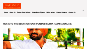 What Mykurta.in website looked like in 2019 (5 years ago)