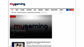 What Mygaming.co.za website looked like in 2019 (5 years ago)