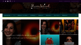 What Mamanatural.tv website looked like in 2019 (5 years ago)