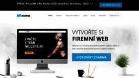 What Mioweb.cz website looked like in 2019 (5 years ago)