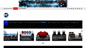 What Musclechemistry.com website looked like in 2019 (5 years ago)