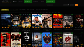 What Milversite.live website looked like in 2019 (6 years ago)