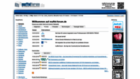 What Muffel-forum.de website looked like in 2019 (5 years ago)